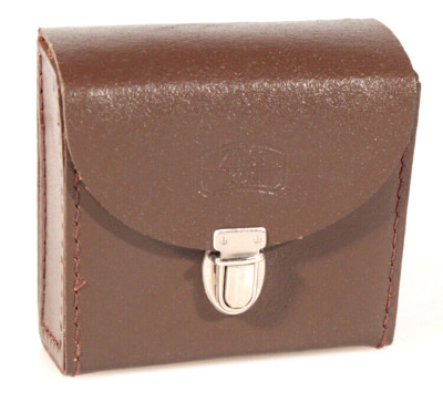 ZEIS ICON, GERMANY, BROWN, LEATHER CASE, NEW OLD STOCK