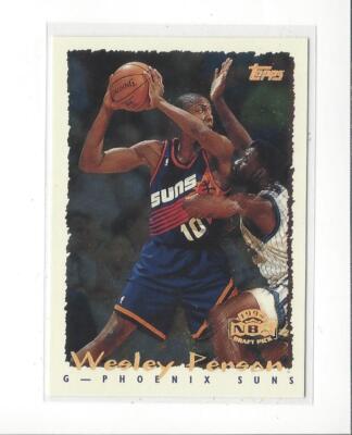 1994-95 Topps Spectralight #392 Wesley Person Rookie Suns