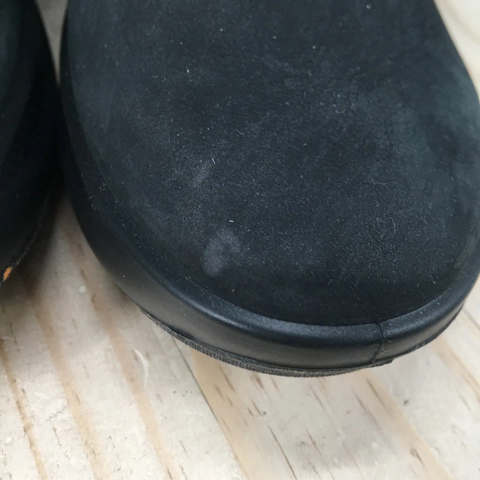 Ecco ботинки женщин 8-8,5 Solice Chelsea черный тянуть на повседневный комфорт лодыжки Топ - Изображение 3 из 4