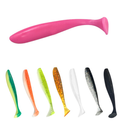 Soft Lure Paddelschwanz Dropshot Barsch, Hecht, Meer LRF, Kanal, 7cm 10er Pack