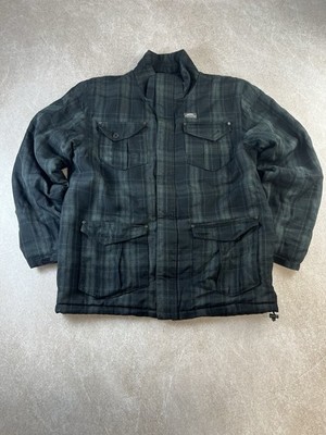 Vans Off The Wall Padded Plaid Jacket XL Vintage Workwear Style Insulated