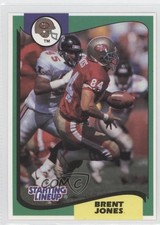 1994 Kenner Starting Lineup Brent Jones 0f3