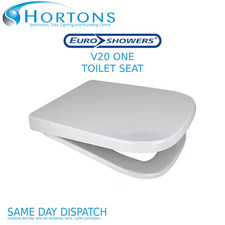 Square Toilet Seat V20 Fits:Kartel 600 RAK 600 Vitra S20 Pura Urban C&L Fabienne