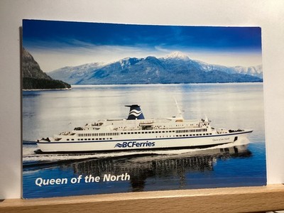 Queen of the North, BC Ferries: British Columbia, Canada - Vintage Postcard