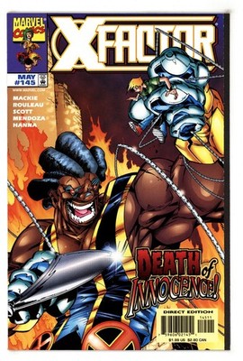 X-Factor #145 NM 9.4 1998  Duncan Rouleau Cover