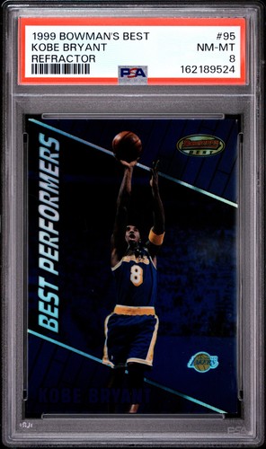 Kobe Bryant [Refractor] #95 card from 1999 Bowman's Best