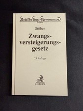 Zwangsversteigerungsgesetz (ZVG), Stöber Kom...