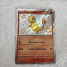Pokemon Card Charmander 109/091 Paldean fates Baby Shiny Holo Rare