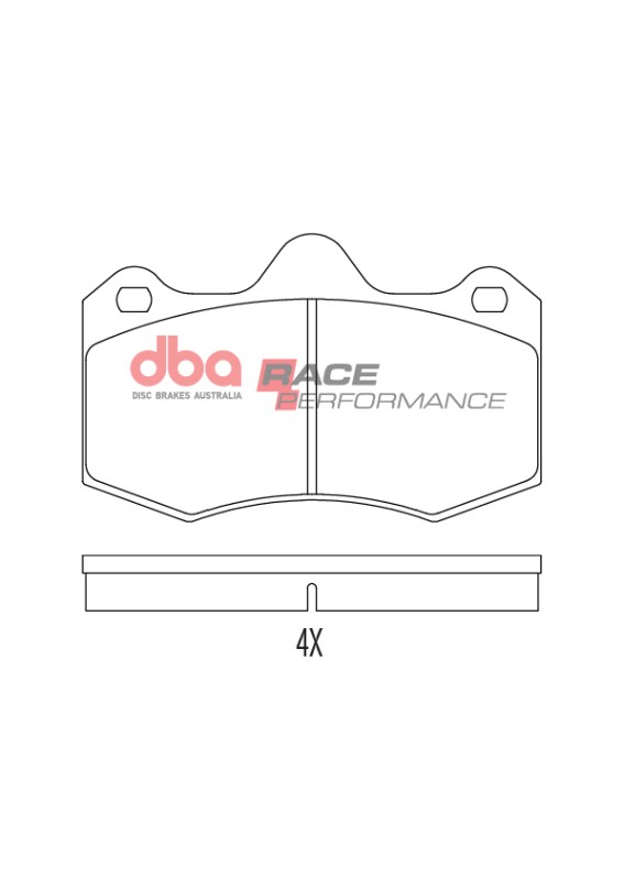 Lotus Evora 2010-2015 Front Brake pad P/N DB1938RP