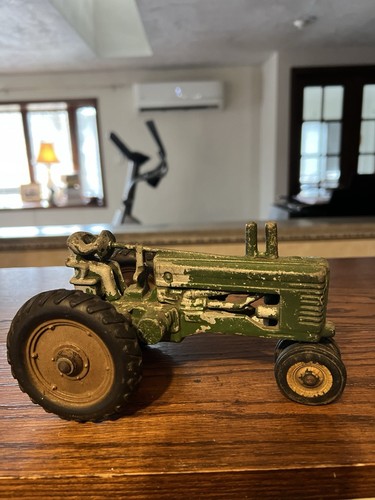 John Deere Vintage Model A Traktor mit Fahrer Maßstab 1:16 Arcade Reifen - Bild 5 von 5