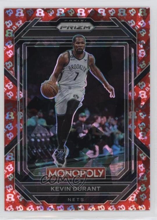 2022-23 Panini Prizm Monopoly Free Parking Prizm Kevin Durant #7 2s2