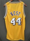 Jerry West HOF Signed Los Angeles Lakers Basketball Jersey AUTO BAS Sz XL