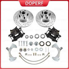 For 57-64 Ford Fairlane Galaxie Front Disc Brake Conversion Dual Piston Calipers