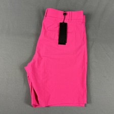 Greyson Golf Shorts Montauk Polyamide 33 x 8 Glass Eye Pink NWT MSRP 118