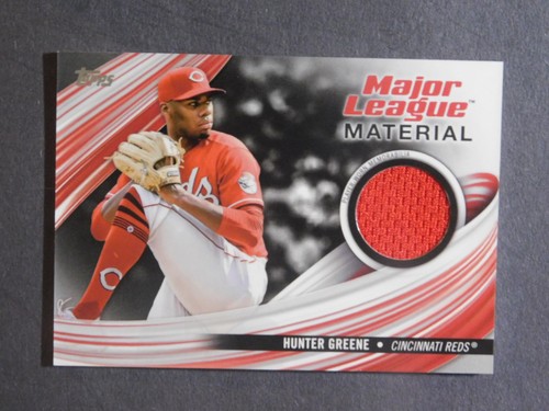 2023 Topps Major League Material 031/199 - Hunter Greene - #MLM-HG
