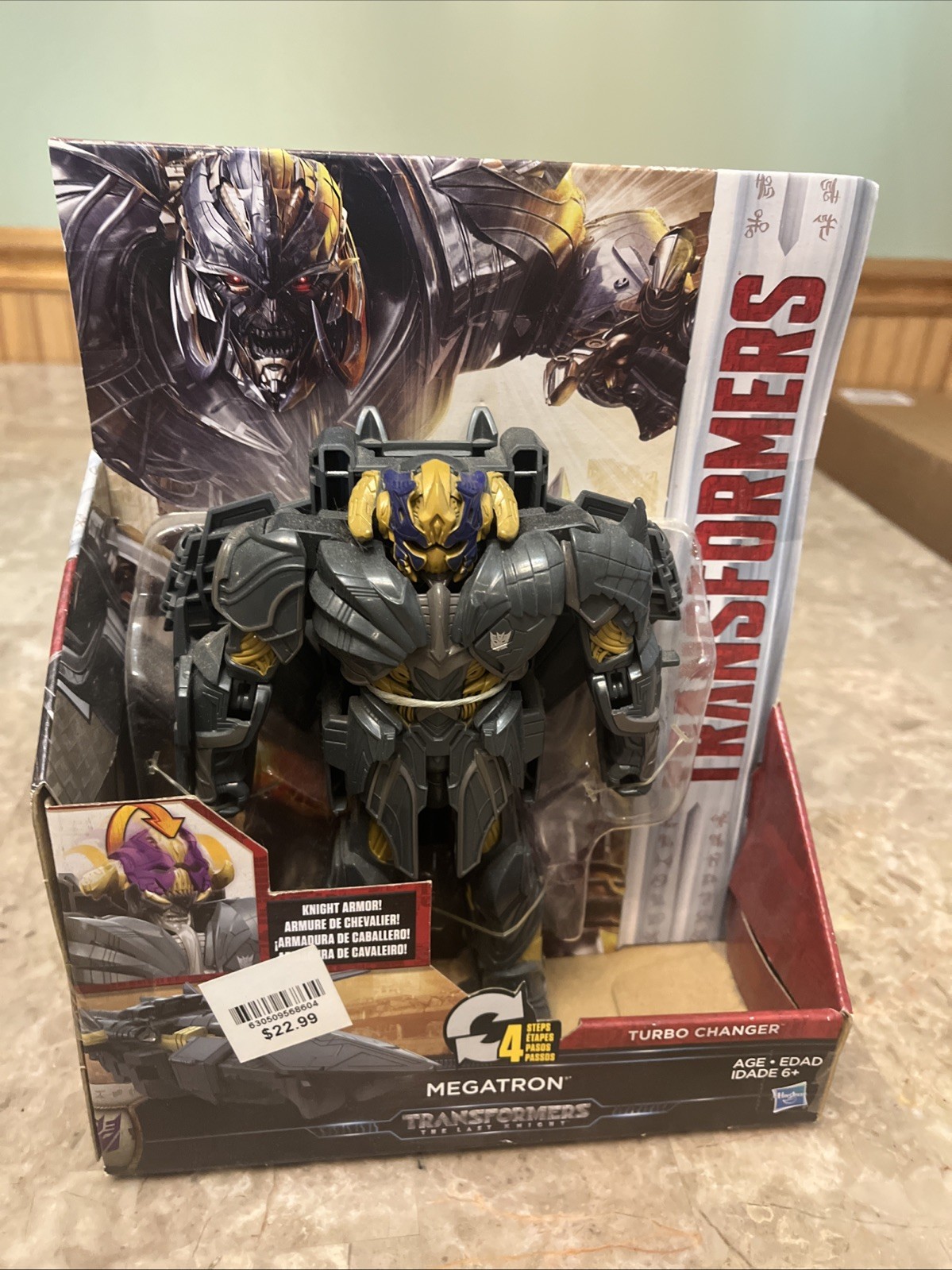 Hasbro Transformers MV5 The Last Knight Turbo Changer Megatr