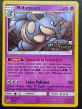 Carte Pokémon Nidoqueen SM160 PROMO HOLO Stamp 2019 Duo de Choc NEUF