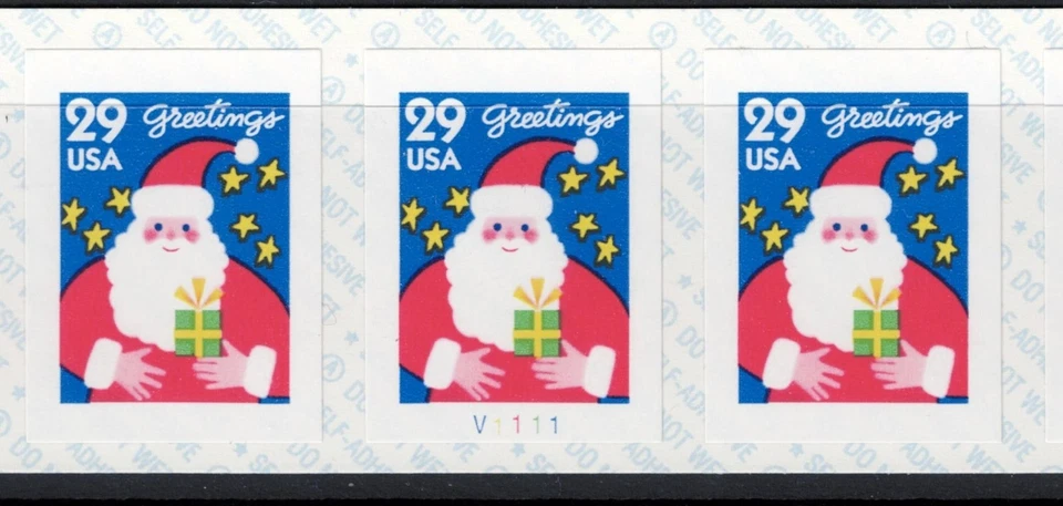SCOTT#2873b, 29c SANTA, PNC5, PLT.#V1111.  VF & NH. - Image 2 of 2
