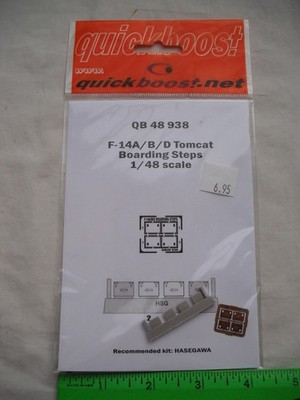 QuickBoost QB 48 938, F-14A/B/D Tomcat Boarding Steps, Hasegawa, 1/48 Scale