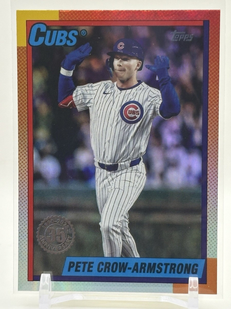 2025 Topps Update PETE CROW-ARMSTRONG PCA 1990 Topps Baseball Foil