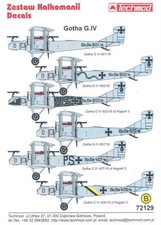 Techmod Decals 172 Gotha G.iv German Wwi Bomber