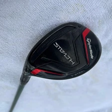 Taylormade Stealth 3 Hybrid club 19 Degree LH Left EMC senior Flex Shaft 38 1/2”