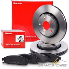 BREMBO COATED BREMSSCHEIBEN Ø328 BELÜ+BELÄGE+VWK VORNE FÜR JEEP GRAND CHEROKEE 3