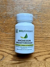 Bioptimizers Magnesium Breakthrough all 7 essential forms,  30 capsules - 2 pack
