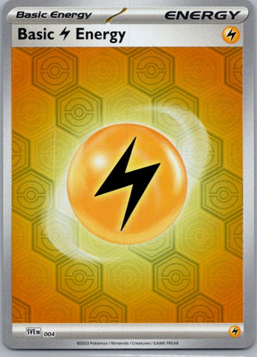 Basic Lightning Electric Energy - SV: Shrouded Fable (SFA) 004 Near Mint NM