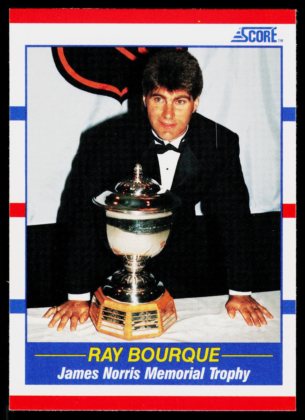 Ray Bourque, 1990-91 Score American, #363, Boston Bruins,