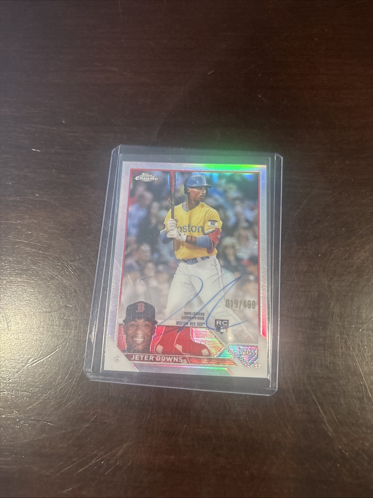 2023 Topps Chrome - Rookie Autographs Jeter Downs #RA-JDO Refractor /499