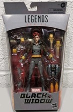 Marvel Legends Black Widow 6    Grey Suit Walmart Exclusive SEALED Box Blemishes