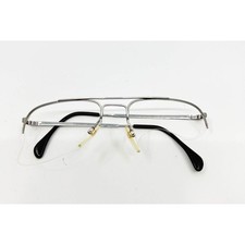 Silhouette Eyeglasses Frame Austria M 7011 40 58-18-140 Silver Black Metal
