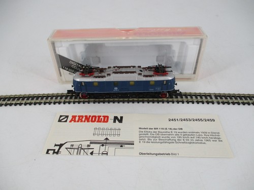 Locomotora eléctrica Arnold escala N 82455 BR 118 022-3 DB Digital DCC en embalaje original | Condition: Gebraucht
