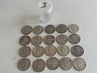 FRANKLIN Half Dollar Lot Of 20 90% silver ($10 face) - lot #1