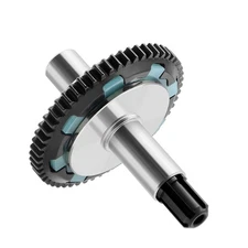 HD Steel 55T Slipper Clutch Set,Shaft, 0.8Mod,Fits 1/10 ARRMA Big Rock,ARA311034