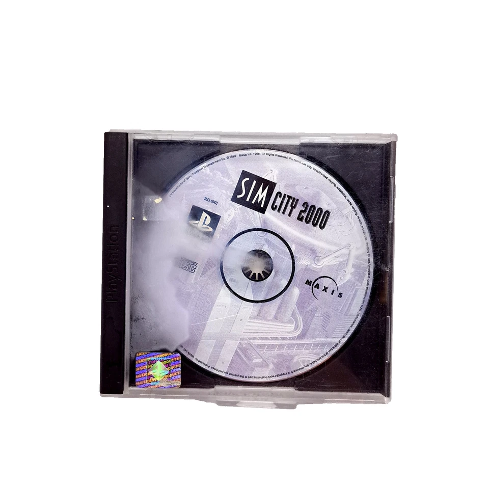 Simcity 2000 - Spiel - PS1 - Playstation 1 - Sony - PAL - gebraucht - Bild 2 von 2