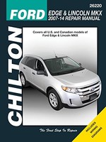 Haynes Publishing - Ford Edge Lincoln Mkx Chilton 2007-2014 - Pa - G245Z