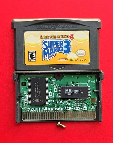 Super Mario Advance 4: Super Mario Bros. 3 Game Boy Advance Authentic Saves NES