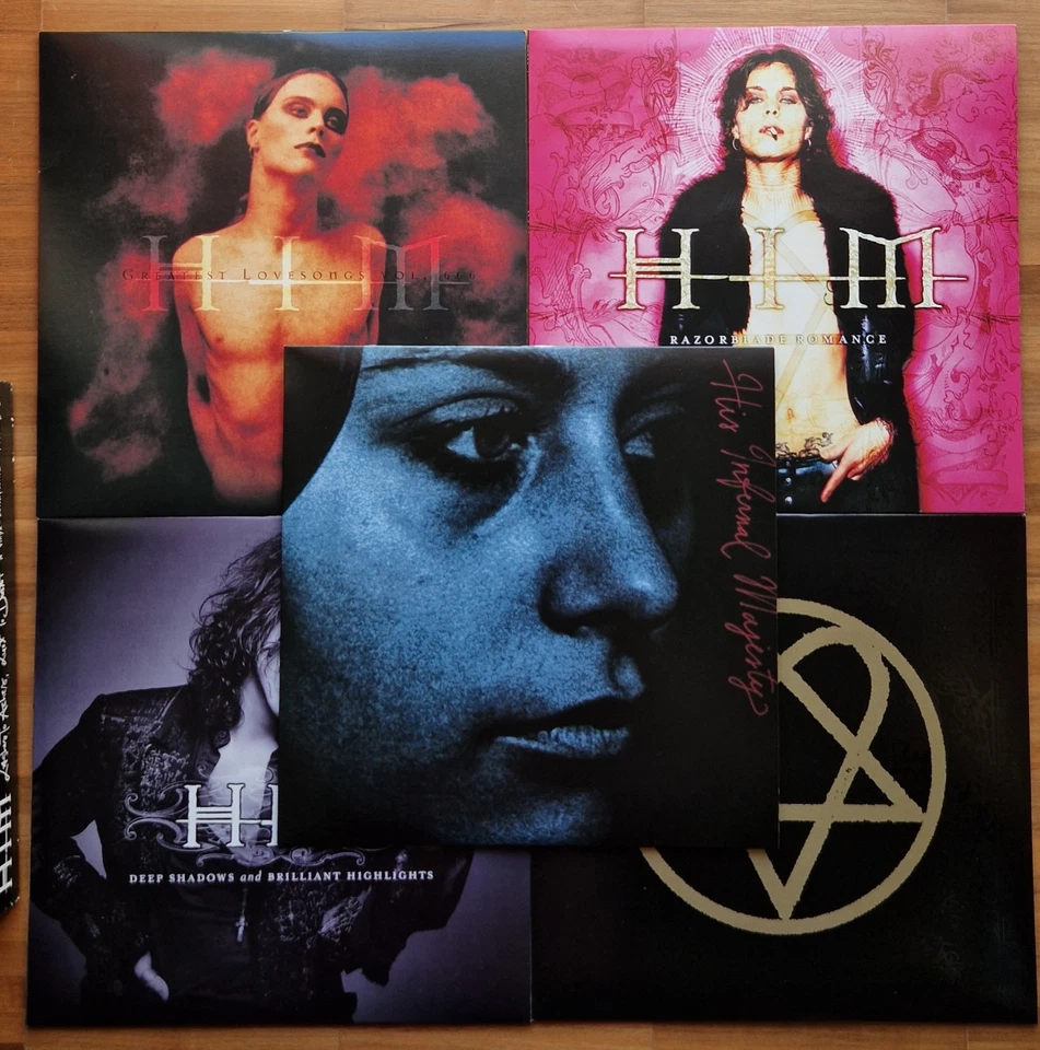 HIM | Lashes to Ashes BOX-Set 4× VINYL LP + 666 Ways to Love +USB-Drive + Poster - Bild 3 von 4