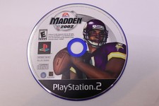 Madden NFL 2002 Playstation 2 PS2 Disc Only Tested