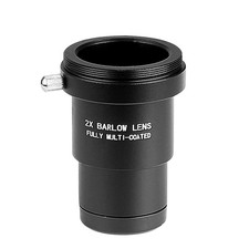 Celticbird 1.25 Inch Fully Multi-Coated Metal Barlow Lens 2X, 2X