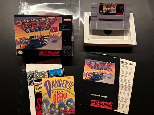 F-Zero (SNES, 1991) Complete CIB