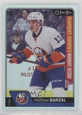2016 Upper Deck O-Pee-Chee Update Marquee Rookies Rainbow Foil Mathew Barzal sq1