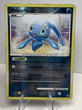 DAMAGED Manaphy 8/100 Reverse Holo Majestic Dawn AUTHENTIC Pokemon Card on eBay