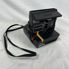 Vintage Polaroid 600 Series Land Camera Spirit with strap UNTESTED