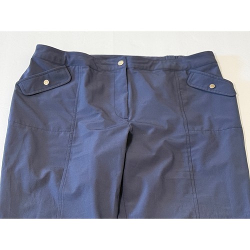 Chico's Zenergy leichte dunkelblaue Hose, Größe 2R - Bild 3 von 5