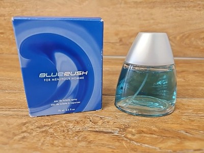 Blue Rush for Men eau de toilette Spray by Avon. 2.5oz/75ml Disc'd (2005) ~ New