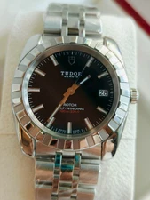 Tudor Classics Date 21010 Black Dial Men's Watch Automatic 38mm