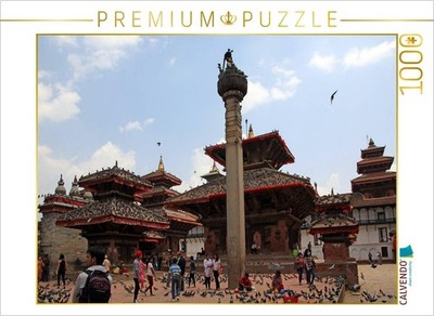 CALVENDO Puzzle Durbar Square, Kathmandu | 1000 Teile Lege-Größe 64x48cm Foto-Pu